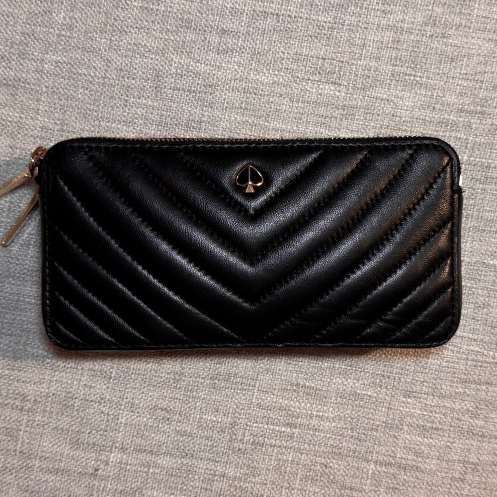 Kate Spade Women's Black Amelia Double Zip Mini Crossbody Bag